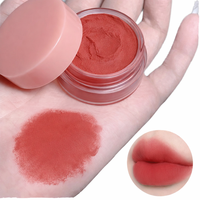 Labial Líquido Personalizado MLM, Vegano, Cruelty Free, Mousse Mate, Labial Líquido Hidratante, Brillo Labial Rojo Terciopelo
