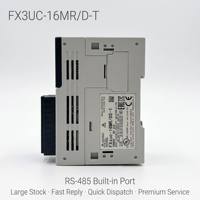 PLC de 16 Puntos FX3UC-16MR/D-T con Salida de Relé DC24V para la Serie Mitsubishi FX3UC