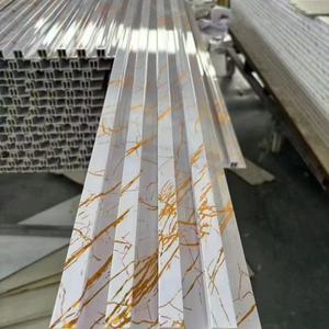 <span class=keywords><strong>Traitement</strong></span> décoratif cannelé contemporain de <span class=keywords><strong>mur</strong></span> <span class=keywords><strong>intérieur</strong></span> d'éraflure de panneau de <span class=keywords><strong>mur</strong></span> WPC résistant - Product Image 3