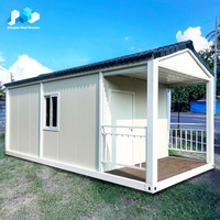 Zhongnan Maison conteneur de luxe détachable personnalisée à plat avec 2 chambres Maison modulaire préfabriquée Maison conteneur portable