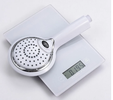 Boutique en ligne alibaba haute pression RVB Led Douche lumière Changement De Couleur numérique salle de bains douche robinets