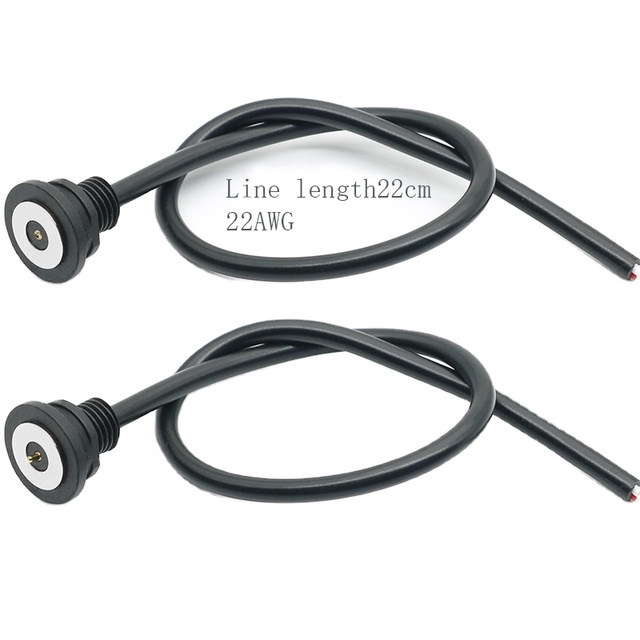 Threaded Magnetic Dc-15a-cx Charging Power Cord Male Female Circular Magnetic Connector