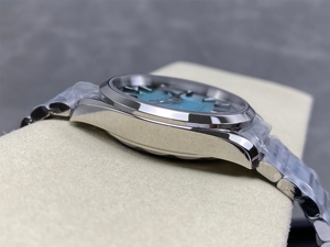 Montre mécanique de luxe de qualité supérieure, étanche, 38 mm, mouvement VS Factory 8800, 50 bars, bracelet en cristal de saphir turquoise - Product Image 4