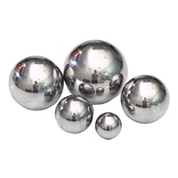 Billes flottantes en acier inoxydable 120x120x35, boule solide en acier inoxydable pour voiture, boucles d'oreilles