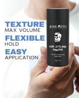 Vente en gros de poudre de coiffure nouvelle formule marque privée maintien moyen volume instantané poudre de contrôle de l'huile capillaire invisible pour homme