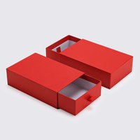 Boîte cadeau personnalisée avec logo personnalisé, en carton rigide, avec tiroir coulissant