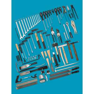 HAZET - 0-1900/77 Surtido de herramientas para el trabajo de la carrocería del automóvil (77 piezas) -MANTENIMIENTO INDUSTRIAL EAN 4000896000241 - Product Image 1