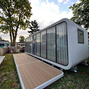 Cabine de bureau préfabriquée en acier modulaire de style moderne, de luxe, blanche, avec installation rapide, taille personnalisée et design respirant - Product Image 6