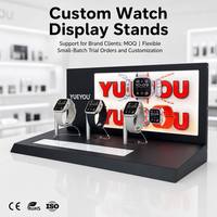 Stand Display Jam Tangan Akrilik Stand Display Jam Tangan Pintar untuk Pameran Dagang
