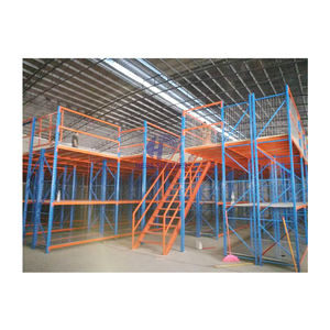 מערכת מתלה mzzanine מערכת פלדה פלטפורמת מחסן אחסון תעשייתי מרתנית רצפה - Product Image 3