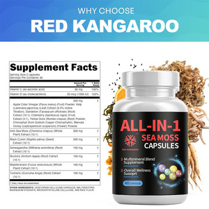 Complément Herbal Tout-en-un en Gros : Capsules de Mousse de Mer et Ashwagandha pour l'Énergie, le Système Immunitaire et la Santé Digestive – Mélange Multiminéral - Product Image 2