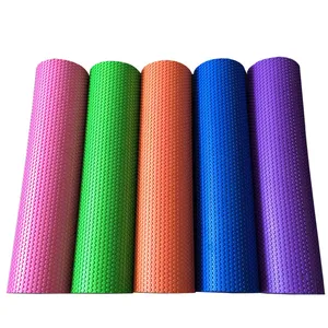 Rodillo de espuma EVA para Yoga, juego de rodillos de masaje de alta densidad para gimnasio y Fitness