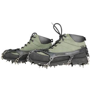 BOHU 19-Crampons à <span class=keywords><strong>glace</strong></span> en acier à crampons bottes de randonnée avec poignées antidérapantes pour une meilleure marche dans des conditions glacées - Product Image 1