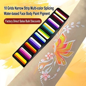 <span class=keywords><strong>Peinture</strong></span> pour le visage pour enfants, <span class=keywords><strong>peinture</strong></span> corporelle, nouvelle collection de 6 couleurs Pride, <span class=keywords><strong>peinture</strong></span> pour le visage à <span class=keywords><strong>base</strong></span> d'eau de haute qualité, multicolores - Product Image 2