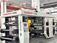 Machine d'impression flexographique automatique à grande vitesse de type empilable avec sécheur