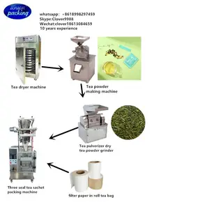 草本干芙蓉花高档日本gyokuro绿茶散茶茶生产线