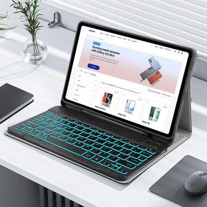 Có Thể Tháo Rời Từ PU Da Bàn Phím Trường Hợp Đối Với Samsung Galaxy Tab S6 Lite 10.4 SM P610 Máy Tính Bảng Bao Gồm & Trường Hợp Với S Pen Chủ - Product Image 4