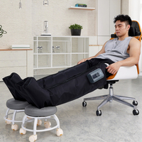 Dispositif de prévention DVT Bottes de compression d'air Logo personnalisé Masseur de jambes sans fil Bottes de récupération pour athlète
