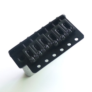 บริดจ์กีตาร์ไฟฟ้า Donlis STB012 ขนาด 54 มม. สีดำ แบบ Saddle Steel พร้อม <span class=keywords><strong>Tremolo</strong></span> และบล็อกโลหะผสมสังกะสีขนาดเต็ม - Product Image 6