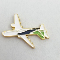 Broche de broche d'avion en alliage de zinc en émail métallique, broche maçonnique en émail dur personnalisée, cadeaux d'insigne de broche d'avion de vol aérien