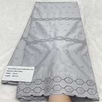 NI.AI 2026 Nouvelle Tissu en Dentelle Suisse Voile de Haute Qualité, Dentelle Suisse Atiku Africaine Polie pour Tenue Homme