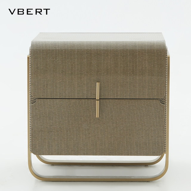 WBERT Italian Luxury Solid Wood Long Coffee Table Post-Modern Hong Kong Style Living Room Furniture Several Sizes Nightstands