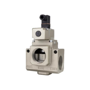 HANUMAN SMC Typ VP3185 Großes G RC-Gewinde 3/8 bis 2 Zoll 10A 50A Anschluss 0,8 MPa 24VDC 3-Wege-DIN-Anschluss NC NO Magnetventile - Product Image 1