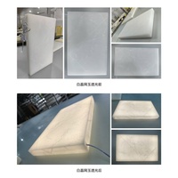 Panneau de surface solide en pierre artificielle translucide en onyx, feuilles de résine acrylique anti-âge, épaisseur 5-30 mm, taille 1220x2440 mm, découpe possible