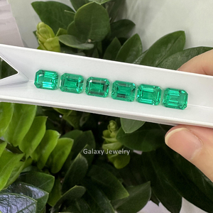 Giá Mỗi Carat Loose <span class=keywords><strong>Emerald</strong></span> Cắt Đá Quý Colombia Thủy Nhiệt Muzo Màu Xanh Lá Cây Phòng Thí Nghiệm Grown <span class=keywords><strong>Emerald</strong></span> Cho Chiếc Nhẫn Làm - Product Image 2