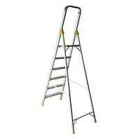 Échelle pliante en aluminium antidérapante, capacité de charge de 150 kg, robuste et durable pour la maison