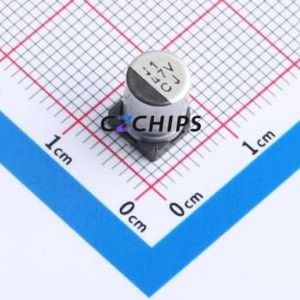 Condensador Electrolítico de Aluminio SMD UCJ1V470MCL1GS, D6.3xL8.7mm 47uF 20% 35V 47.5mA-120Hz - Product Image 1