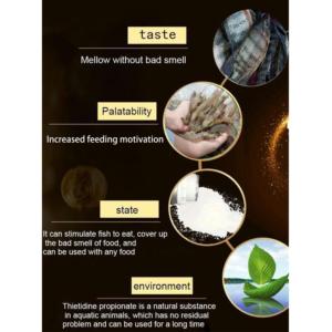 Dmpt cá mồi phụ gia gây nên Điên Cuồng ăn tích cực đình công cuối cùng dual-hành động hấp dẫn cho nuôi trồng thủy sản & câu cá - Product Image 3