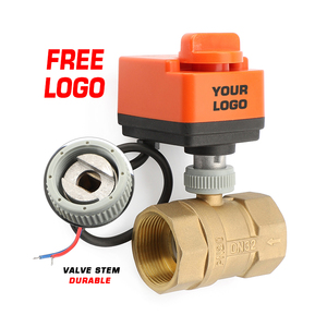 Thu nhỏ thiết bị truyền động điện điều khiển L/t Dòng chảy 3 cách cơ giới van bi 3/4" - Product Image 3