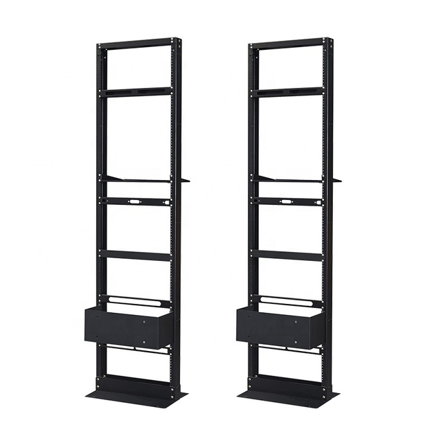 42U 19 "4-pole Network Rack Accessories 19-inch 4-pole Open Frame Server Rack Network Data Server Rack