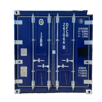 Conteneur frigorifique offshore de 10 pieds de qualité supérieure, norme DNV, pour la logistique et le transport maritime, dimensions personnalisées
