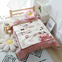 Nouvelle Couverture en Flanelle de Fibre de Polyester Douce, Chaude et Confortable pour Chambre à Coucher, Résistante au Feu, Vente en Gros, Couverture pour Bébé