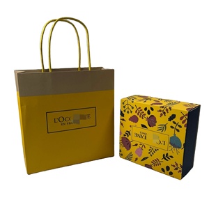Boîte à bijoux pliable, boîte cadeau, style chinois, forme carrée, motif de fleurs jaunes, logo personnalisé, vente en gros - Product Image 1