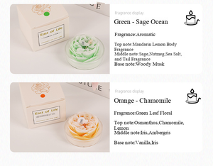 เทียนหอมรูปดอกโบตั๋นของขวัญวาเลนไทน์ XS0261กลิ่นหอมแบบคลาสสิกของตกแต่งบ้านของตกแต่งงานแต่งงาน - Product Image 5