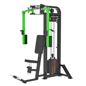 Máquina de Gimnasio Comercial Pin Loaded de Acero para Pectorales y Dorsales con Pila de Pesas de 70 kg para Entrenamiento de Espalda, Brazos y Pecho - Product Image 1