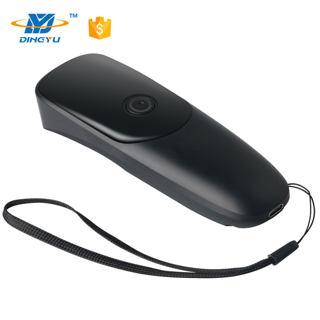 Portable 1D/2D QR Barcode Scanner Handheld for LED Wireless Pocket Scanner