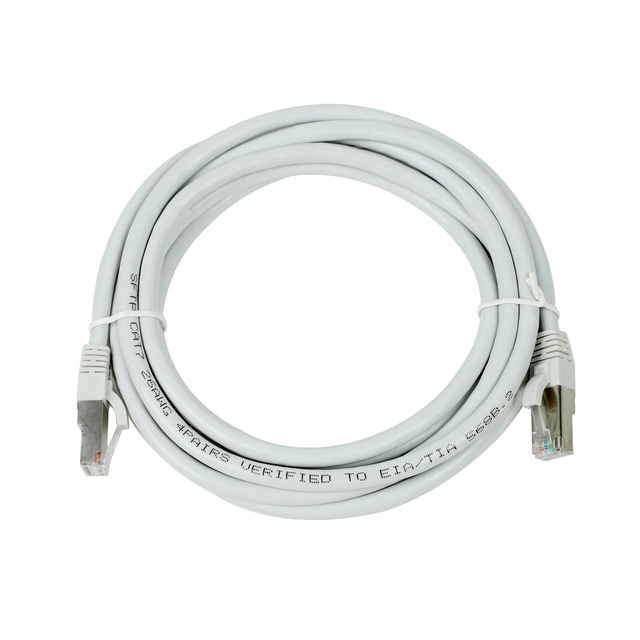 SURELINK Shielded FTP CAT6/CAT6A/CAT7 Network Patch Cord PVC Jacket Phosphor Bronze Gold Plated RJ45 Connectors 23AWG Copper/CCA