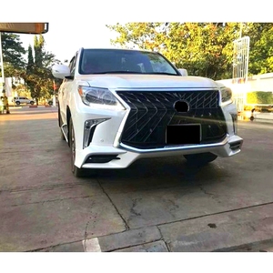 Proster — grille de pare-chocs avant pour voiture, kit de carrosserie pour <span class=keywords><strong>LX</strong></span> <span class=keywords><strong>570</strong></span> lx570 2008 — 2015, mise à niveau à 2016 TRD - Product Image 4