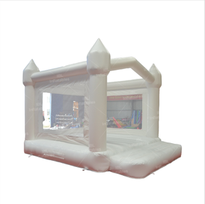 Château gonflable personnalisé OEM, château gonflable blanc, château gonflable <span class=keywords><strong>pour</strong></span> les réceptions de <span class=keywords><strong>mariage</strong></span>, les célébrations et les locations d'événements - Product Image 4