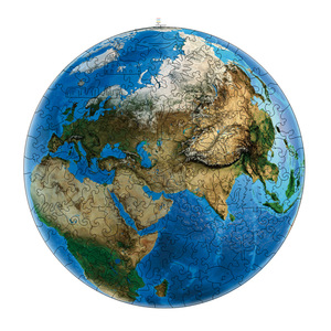 2025 động vật đầy màu sắc bằng gỗ 3D đồ chơi câu đố giáo dục tự làm phim hoạt hình trẻ em trò chơi với logo nhựa cho bé trai và bé gái - Product Image 1