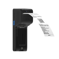EDOO VS580 PDA Petit Parking Système de Charge Machine Reçu Étiquette Imprimante Requête Collecteur de Données PAD Numérisation Code Stock