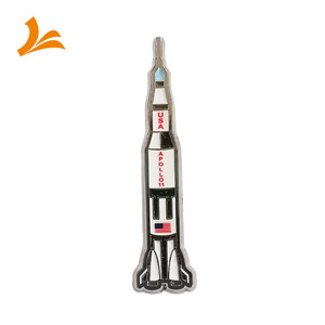 SM-ML102 Distintivi Personalizzati in Smalto Duro con Motivo <span class=keywords><strong>NASA</strong></span>, Produzione di Badge Motivazionali - Product Image 6