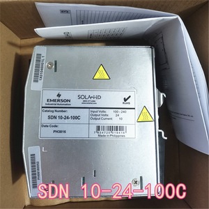 โซล่าสวิตชิ่งพาวเวอร์ซัพพลาย SDN10-24-100C 24V 10A AC DC จ่ายไฟเดี่ยว ผลิตในอเมริกา - Product Image 2