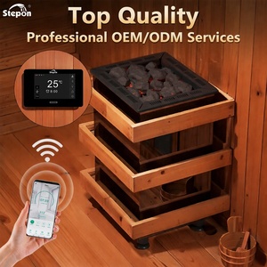 Stufa per sauna a secco finlandese OEM ODM con WiFi e APP, 4.5KW 6KW 9KW 12KW 15KW 18KW - Product Image 1