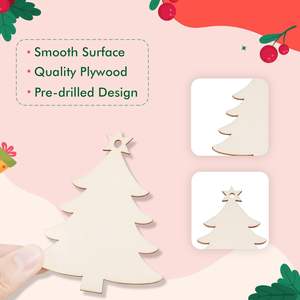 Boules <span class=keywords><strong>de</strong></span> Noël <span class=keywords><strong>en</strong></span> <span class=keywords><strong>bois</strong></span> personnalisées <span class=keywords><strong>de</strong></span> luxe à succès - Personnalisation <span class=keywords><strong>de</strong></span> la couleur et gravure <span class=keywords><strong>de</strong></span> logo gratuite - Product Image 5