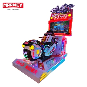 Marwey-Machine de jeu d'arcade de moto à pièces pour enfants, accessoire de simulation avec écran, nouveauté Highway Knight, <span class=keywords><strong>bon</strong></span> <span class=keywords><strong>marché</strong></span>, à vendre - Product Image 3